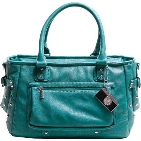 Teal Shoulder Bag .